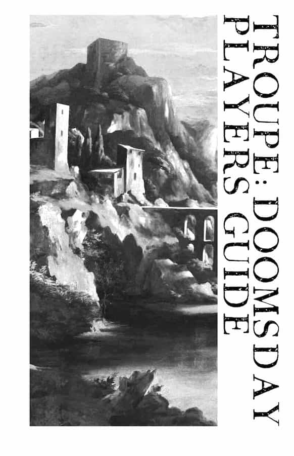 Troupe Doomsday Players Guide Cover